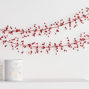 Jingle Bells Christmas Garland 6'