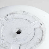 Junio Small Round White Planter 13".