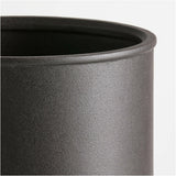 Juxon Black Trash Can.