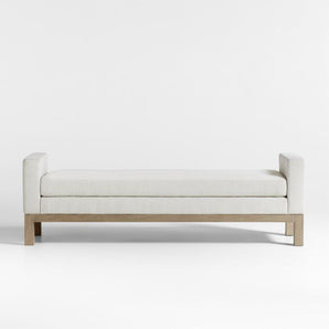 "Keane Natural 70"" Uph Bench".