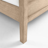Keane Weathered Natural Solid Wood King.