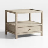 Keane Large Weathered Natural Wood Stora.