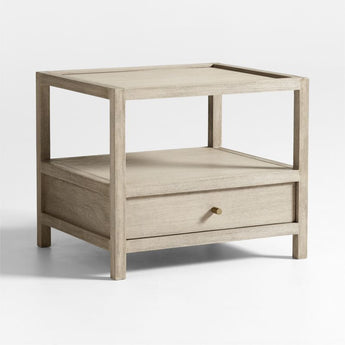 Keane Large Weathered Natural Wood Stora.