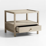 Keane Large Weathered Natural Wood Stora.