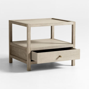 Keane Large Weathered Natural Wood Stora.