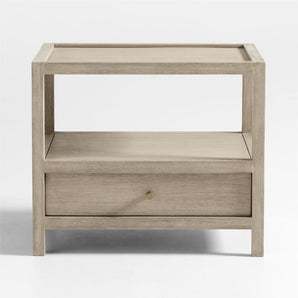 Keane Large Weathered Natural Wood Stora.