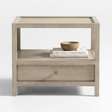 Keane Large Weathered Natural Wood Stora.