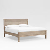Keane Weathered Natural Solid Wood King.