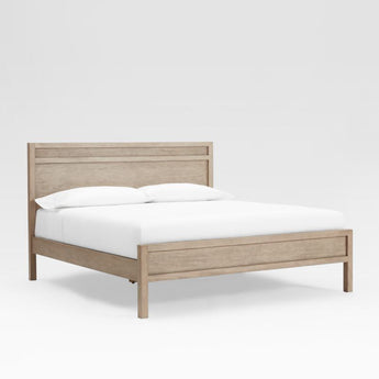 Keane Weathered Natural Solid Wood King.