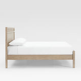 Keane Weathered Natural Solid Wood King.