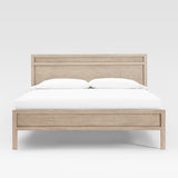 Keane Weathered Natural Solid Wood Queen.