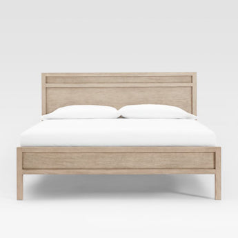 Keane Weathered Natural Solid Wood Queen.