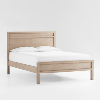Keane Weathered Natural Solid Wood Queen.