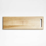 Kingston Ash & Ebonized Rectangle Reversible Wooden Board.