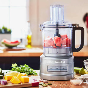 KitchenAid ® Contour Silver 7-Cup Food Processor.