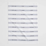 Kitchen Conversion Organic Cotton Dish Towel.