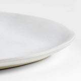 Petals White Stoneware Salad Plate by Laura Kim.