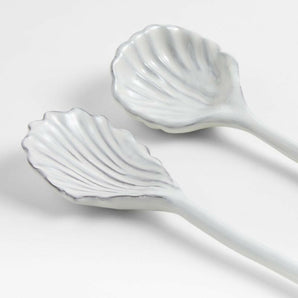 Served by the Seas Ceramic 2-Piece Serving Set by Laura Kim.