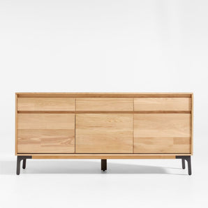 Lakin White Oak Large Sideboard