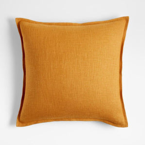Laundered Linen Throw Pillow