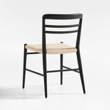Lausen Natural Wood Dining Side Chair.