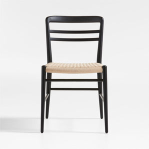 Lausen Natural Wood Dining Side Chair.