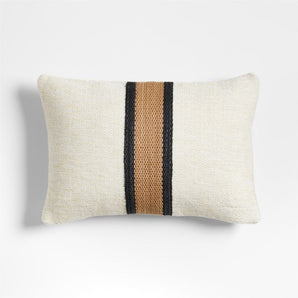 Lazio Woven Kilim Stripe Throw Pillow