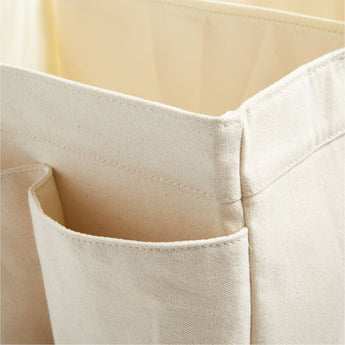 Leather Diaper Caddy- New Brown.