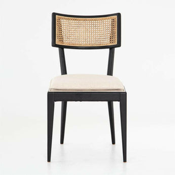 Libby Black Cane Dining Chair.