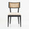 Libby Black Cane Dining Chair.