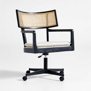 Libby Cane Desk Chair