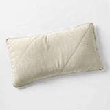 EUROPEAN FLAX ™-Certified Linen Warm Naturals King Quilted Pillow Sham Cover.