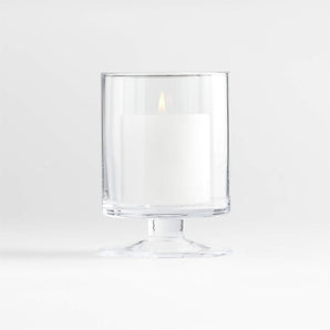 London Clear Hurricane Candle Holder