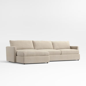 Lounge 2-Piece Sectional Sofa with Chaise Lounge