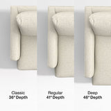 Lounge 3-Piece L-Shaped Sectional Sofa.