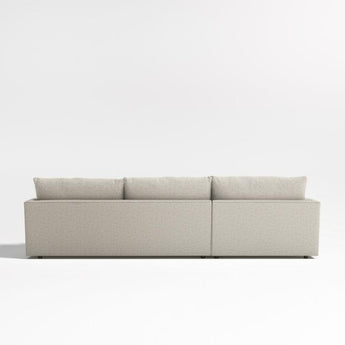 Lounge Deep 2-Piece Sectional Sofa with Chaise Lounge.
