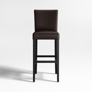 Taburete de bar de cuero Lowe