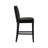 Lowe Leather Counter Stool.