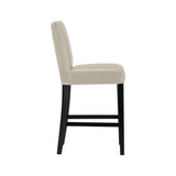 Lowe Leather Counter Stool.