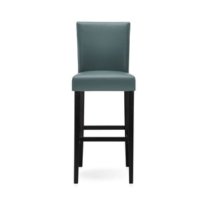 Taburete de bar de cuero Lowe