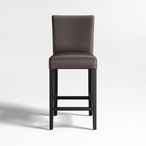 Taburete de mostrador de cuero Lowe