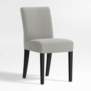 Lowe Pewter Upholstered Dining Chair.