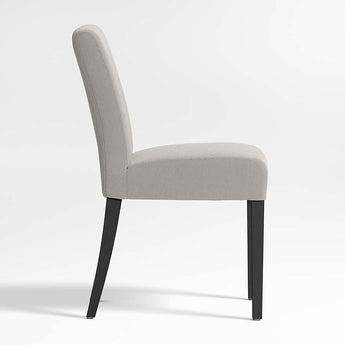 Lowe Pewter Upholstered Dining Chair.