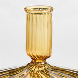 "Lisbon Sm Amber Taper 4.75""".