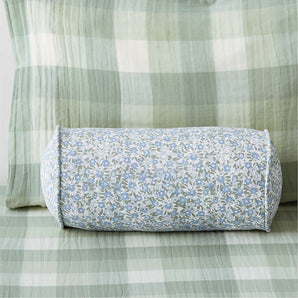Kids Liza Ditsy Multi Blue Floral Bolster Pillow