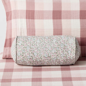 Kids Liza Ditsy Multi Purple Floral Bolster Pillow