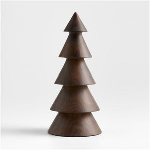 Madeira Walnut Wood Decorative Turned Tree Medium 15