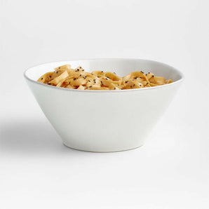 Marin White Meal Bowl.