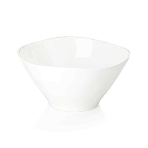 Marin Melamine Serving Bowl White.