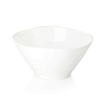 Marin Melamine Serving Bowl White.
